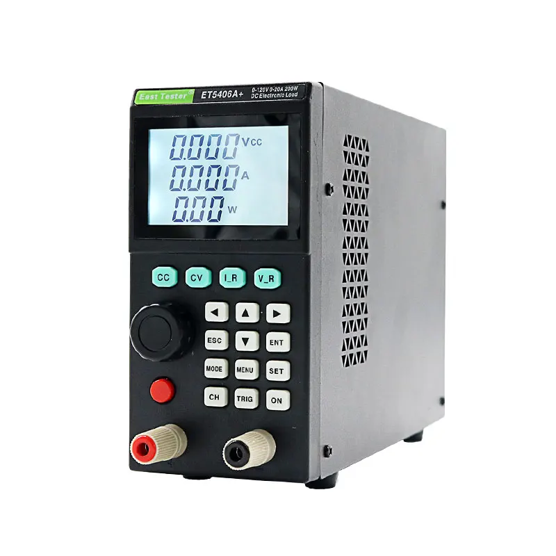 이스트 테스터 ET5406A+/ET5407A+ 200W 120V 180V 20A 30A 프로그래밍 가능 DC 전자 부하 테스터 1mV/1mA CC/CV용 배터리 테스터