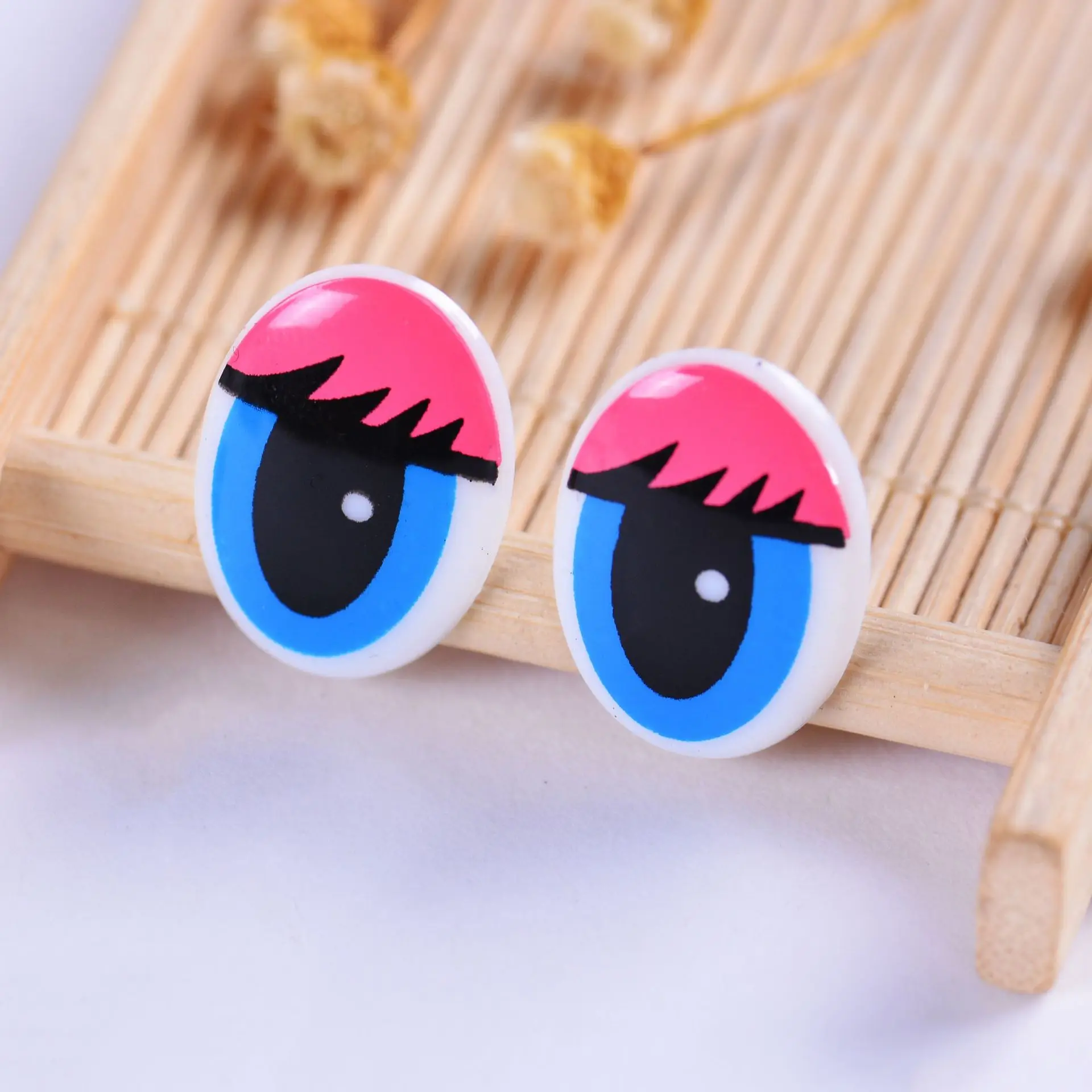 10pcs Plastic Cartoon Safety Doll Eyes For Toy Bear Dolls Puppet