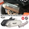 Moto Exhaust Modified Muffler Escape moto Middle Link Pipe For KTM ADV 390 adventure 390adv 250duke 390duke RC390 2020 2021 2022