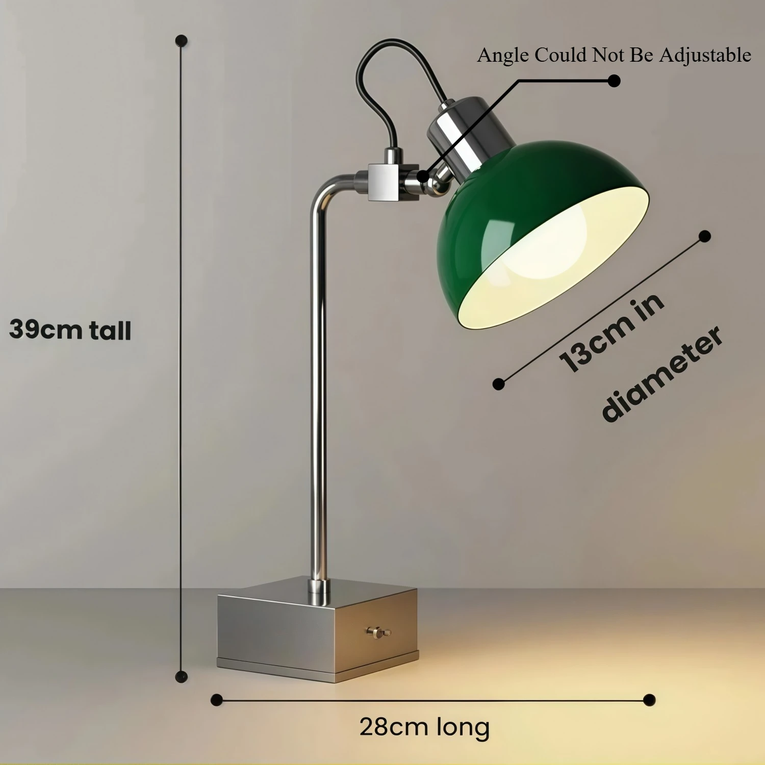 철제 테이블 램프 산업 스타일 플러그 포함 3가지 변경 가능한 조명 장식 침실용 LED 독서등 사무실 실내 가정용 조명