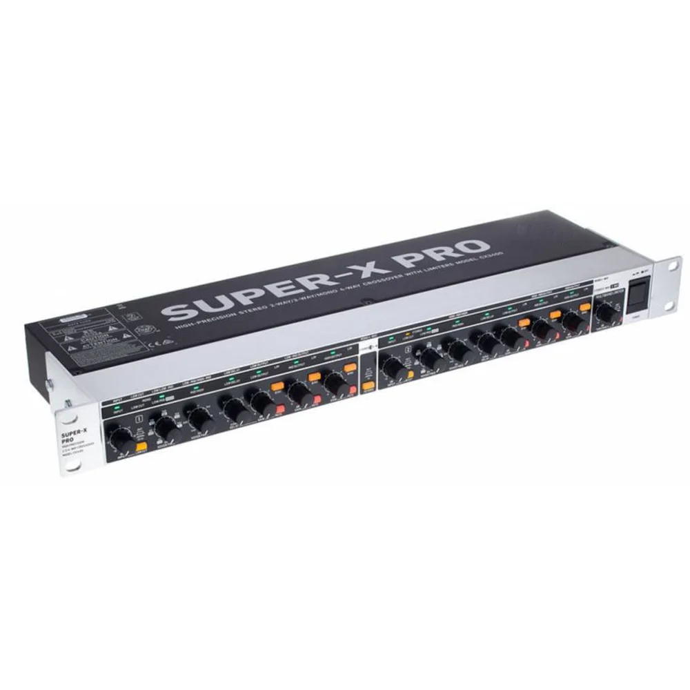 CX3400 Professional Subwoofer Crossover High Precision cross over Limiter Pro 2/3/4-way Frequency Divider audio crossover