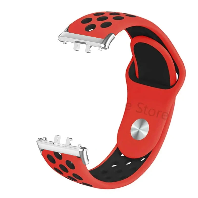 Breathable Soft Silicone Adjustable Sport Wristband Bracelet