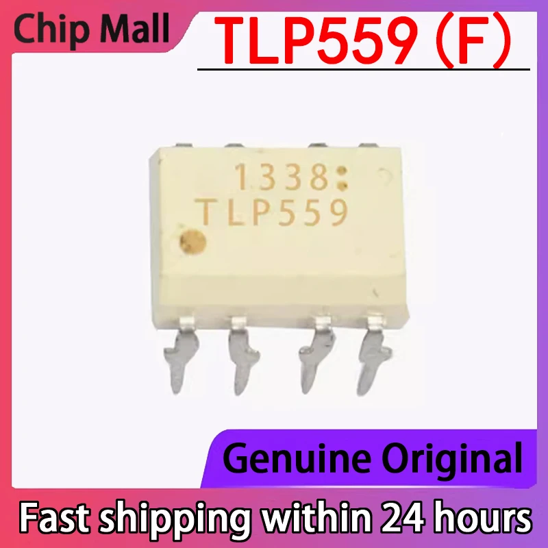 

New TLP559 (F) DIP8 DC Input 1 Channel Isolation Voltage (rms): 25 Optocoupler - Logic Output