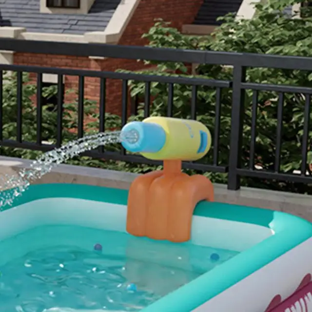 5 Lyukak Felfújható Sprinkler Permetező Kád Gyerekek Úszó Matrac Hordozható Kültéri Háztáji Medencék Kisgyermekek Úszás - Image 3