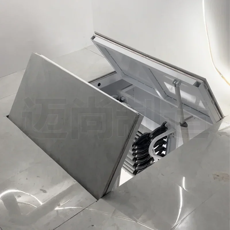 Electric Door Basement Cellar Hidden Door Intelligent Wireless Control Remote Control Ceiling Hatch Custom