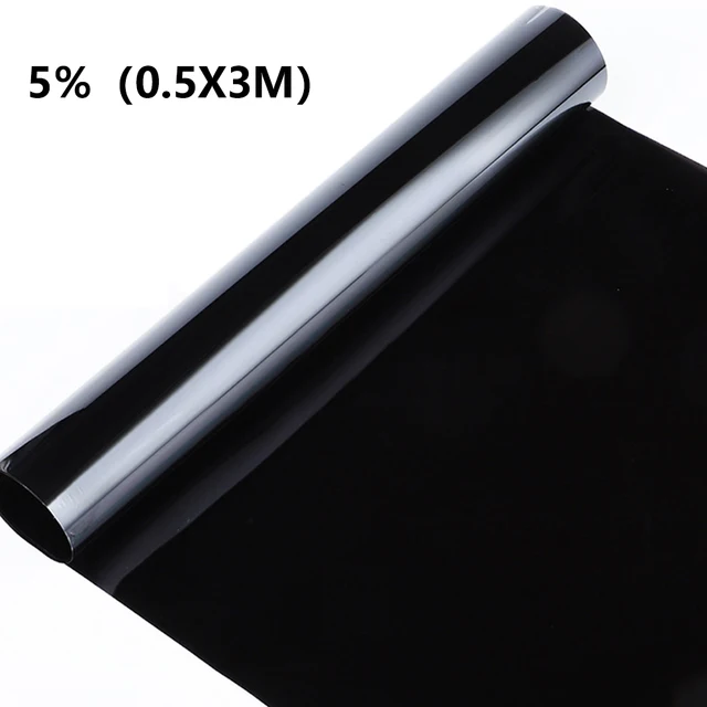 300cmx50cm Car Window Foils Tint Tinting Black Car Film Home Auto Window Protector Sticker Sun-proof Summer Solar SUV Protector 4