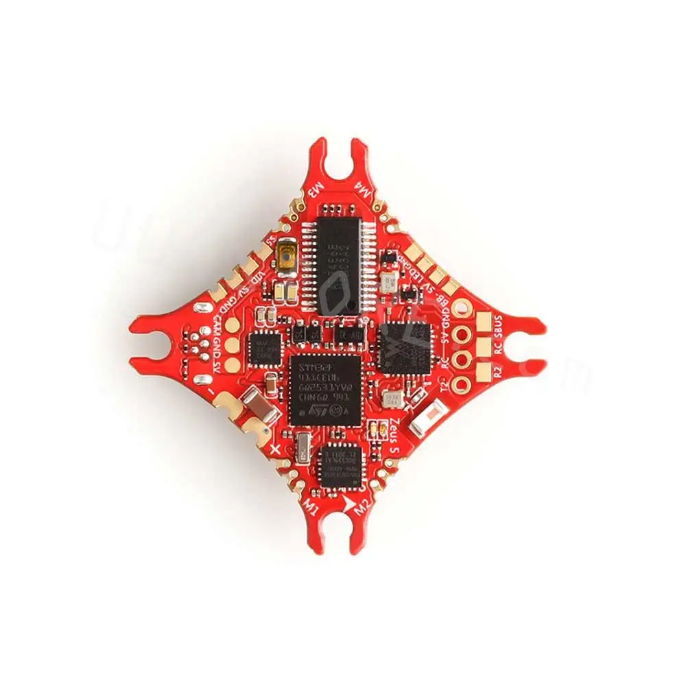 25.5x25.5mm HGLRC Zeus5 AIO MPU6000 F411 Flight Controller 5A BLEHLI_S 4in1 ESC 1-2S for FPV Racing Freestyle Tinywhoop Drone 3