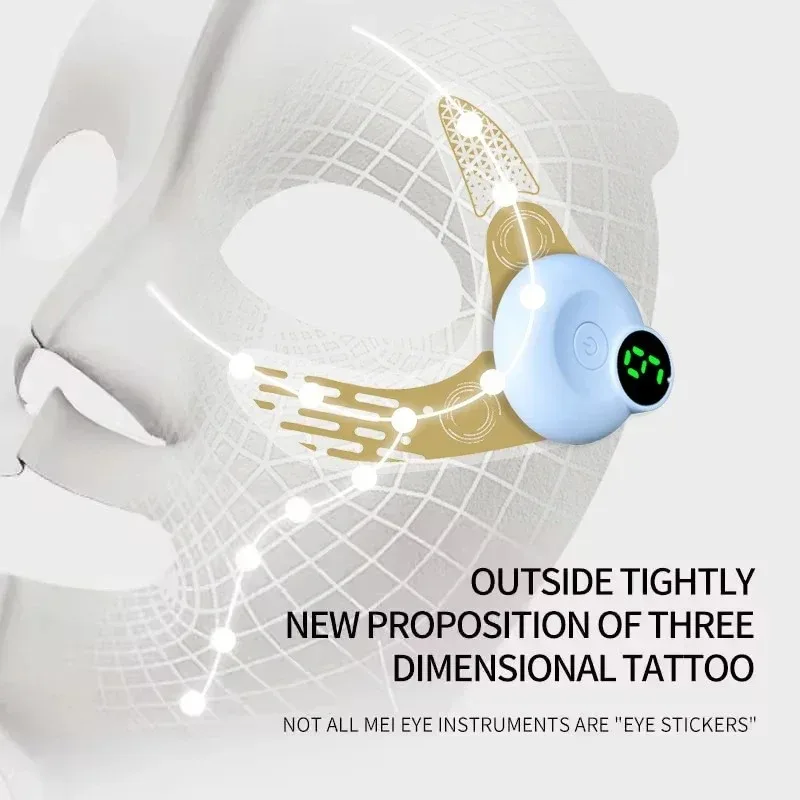 EMS Eye Mask Patch Face Eye Massager Muscle Stimulator Facial Massagers Beauty Eyes Lifting Fatigue Relief eye bags dark circles