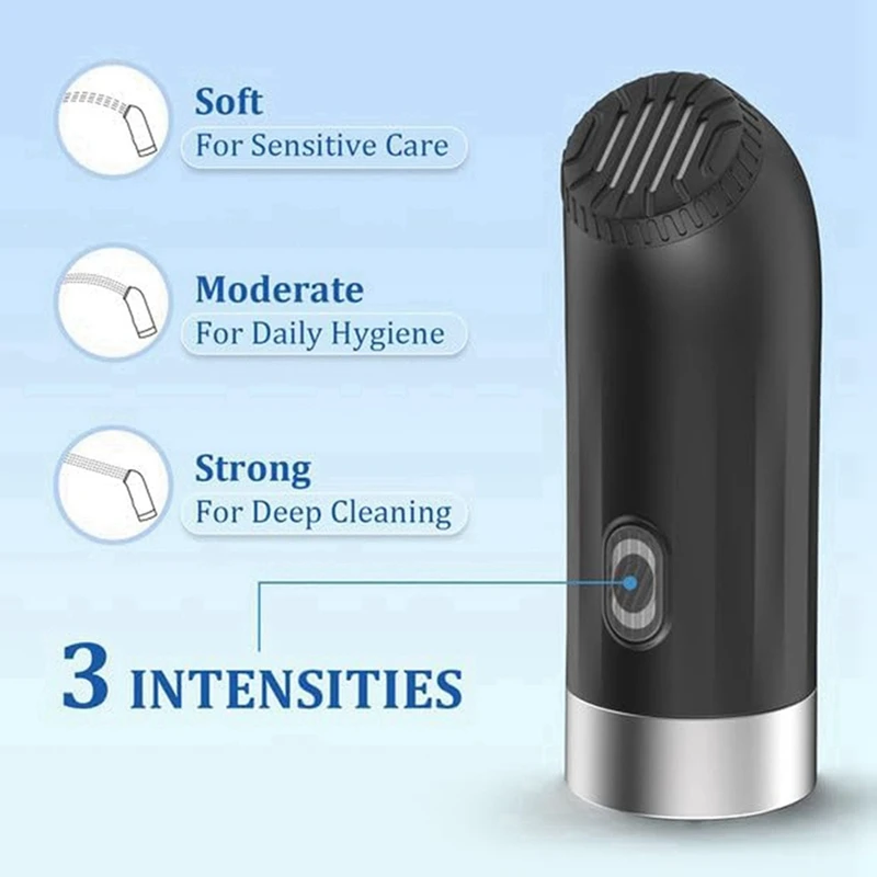 2X Enema Douches For Men Women, Automatic Electric Bidet Sprayer Personal Travel Bidet Douche For Colon Anus Cleansing