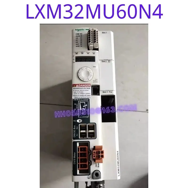 

Used servo driver LXM32MU60N4 has been tested for good functionality and appearance