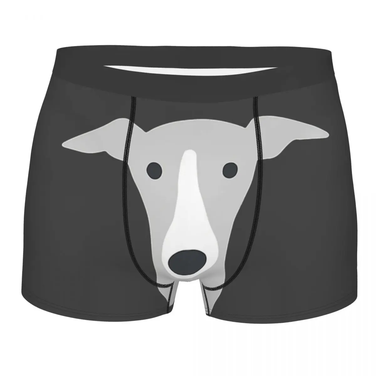

Greyhound Italian Cute Whippet Man's Boxer Briefs Underpants Dog Highly Breathable High Quality Sexy Shorts Gift Idea