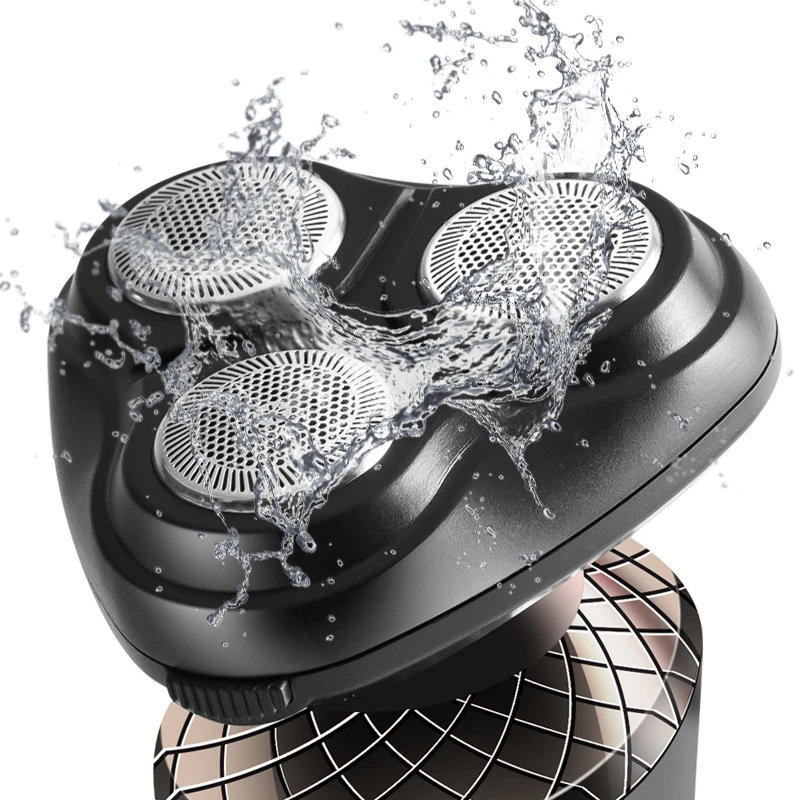 Electric Shaver Electric Razor Rotary Shaver Electrical Rotary Shaver Cordless Shaver Electric Shavers for Men Waterproof Electric Trimmer Razor Wet & Dry Use Rechargeable Battery Rotary Shavers