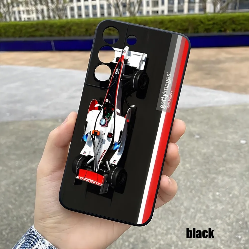 Custodia Per Telefono Per Auto Da Corsa Super Aguri Per Samsung S 24 23 22 21 20 Plus Ultra A M 34 54 53 Cover Nera Di Lusso