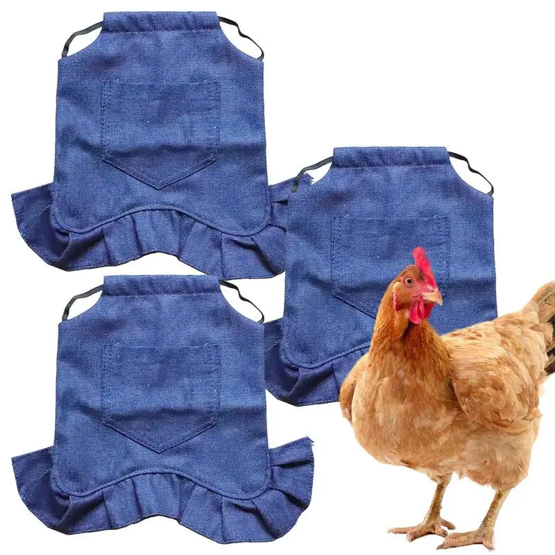

Hen Saddle For Chickens 3pcs Protective And Warm Chicken Dresses For Hens Protective Chicken Saddles For Hens For Protection