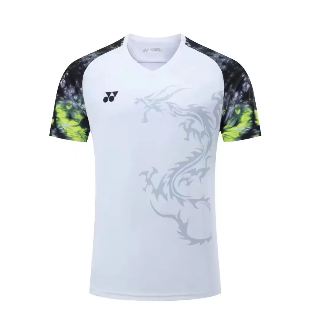 men's and women's badminton T-shirt quick drying light wrinkle breathable can print names and numbers