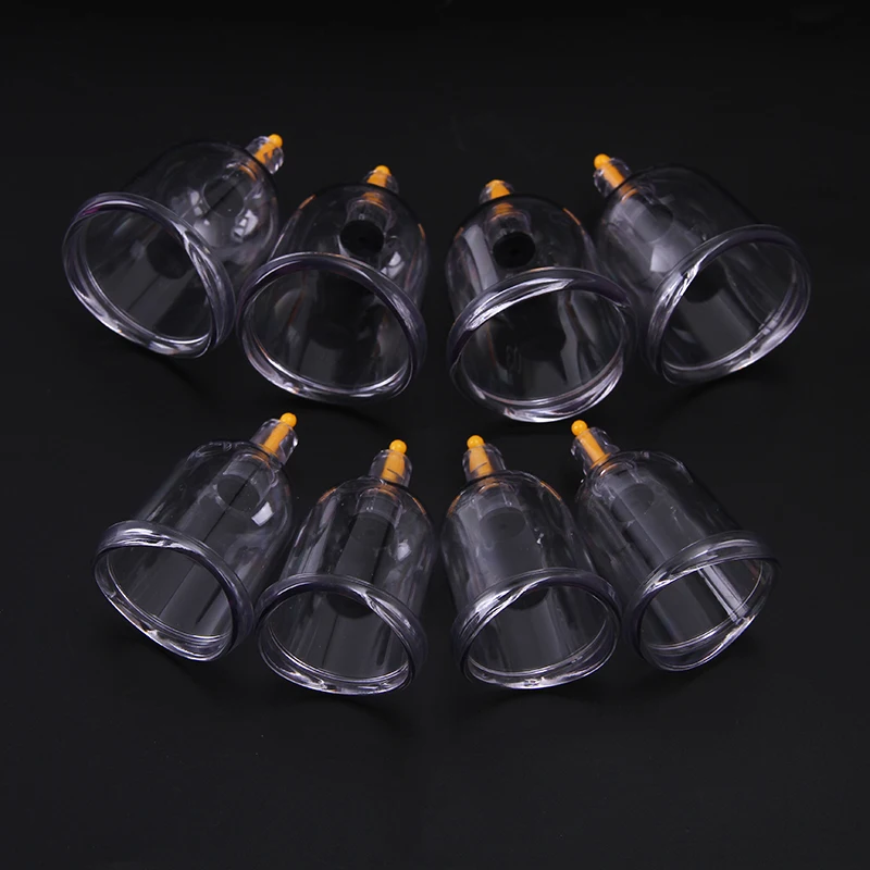 

32 pieces Vacuum Cupping body Massager ventosa Suction Cups jar Set plastic vacuum suction therapy cupping set cans for massage