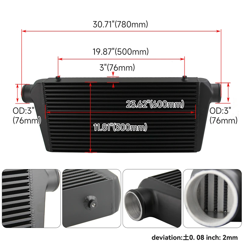 RB25 RB20 メイカー不明 インタークーラー 配管付き imgrc0110193931.jpg