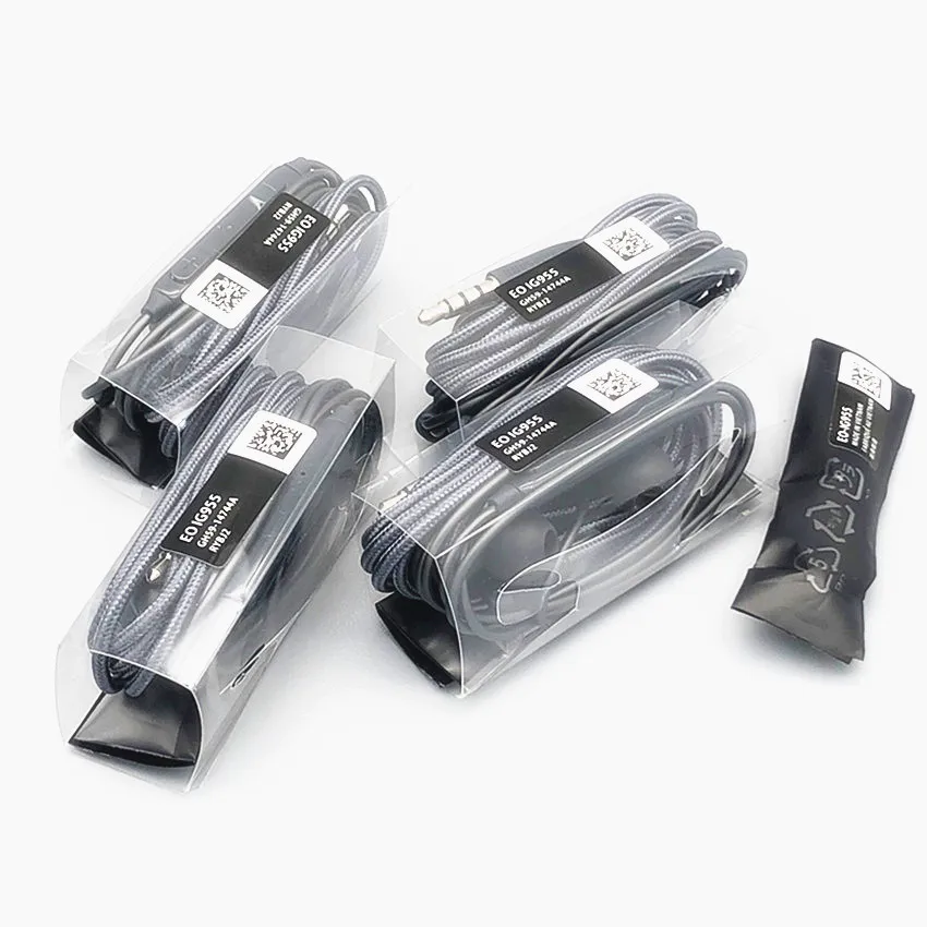 10-Pack High-Quality In-Ear Stereo Earphones with Mic