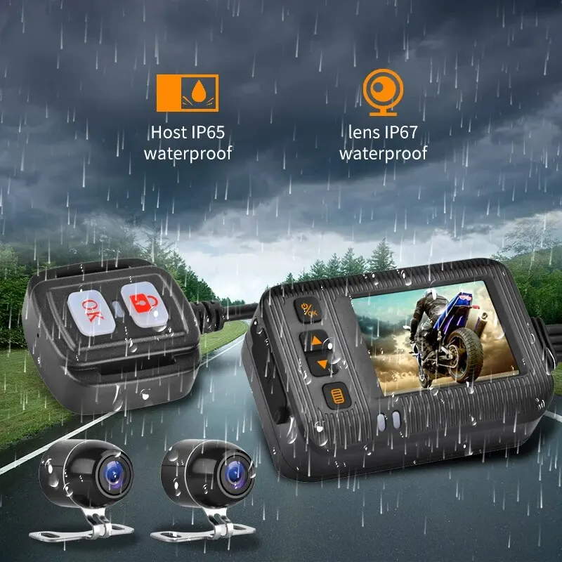 1080P Waterproof Motorcycle Camera DVR: 3