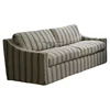 Nordic Wabi-Sabi Mid-Century Striped Linen Fabric Two-Three Seater Sofa, Detachable and Washable, Living Room Furniture 6