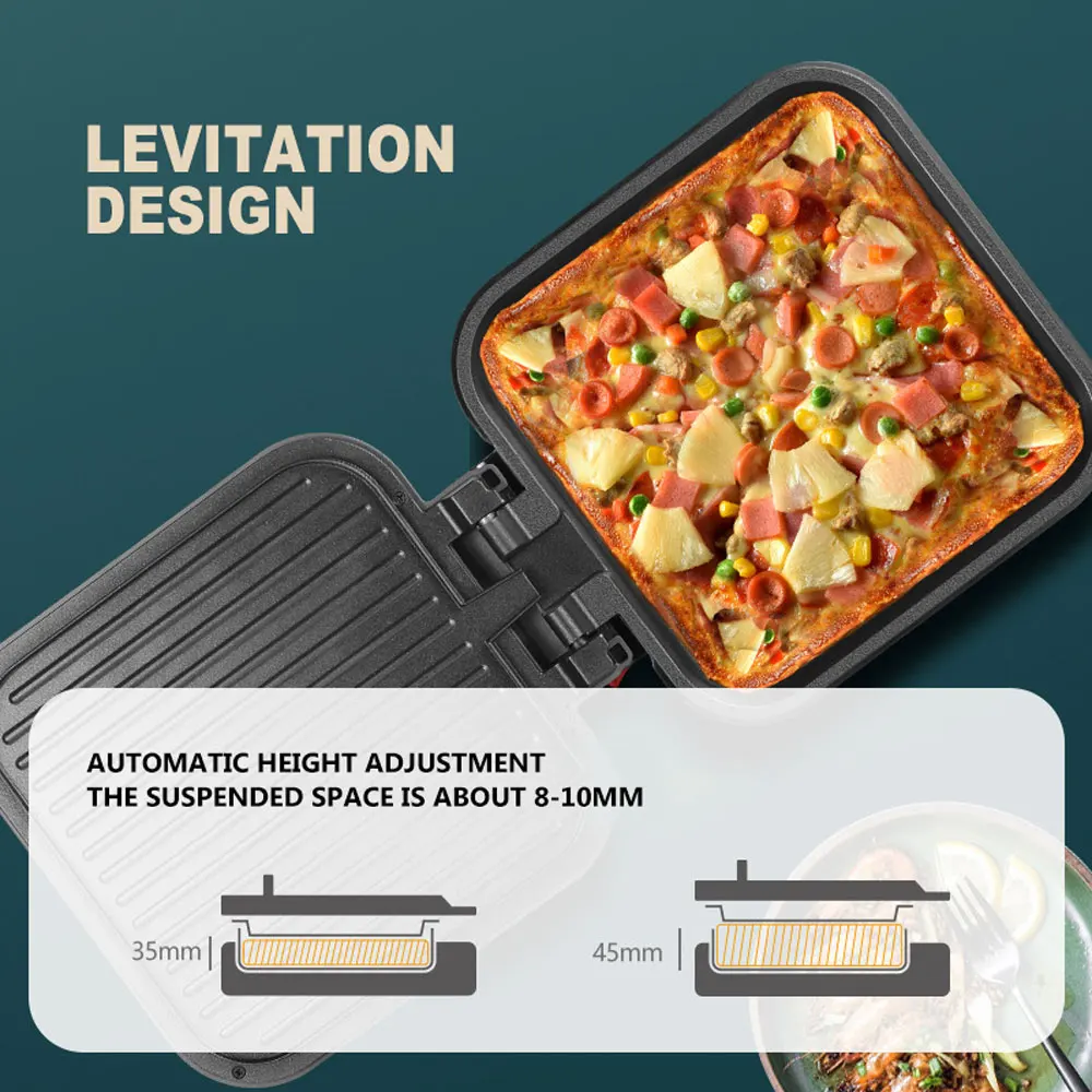 Multifunctional Baking Pan Household Electric Pancake Machine Double Sided Heating Non Stick Pancake Machine 3