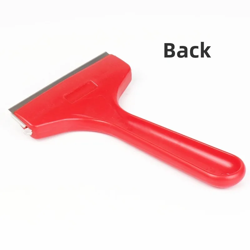 TOFAR 금속 블레이드 핸들 스크레이퍼 청소 도구 자동차 접착제 스티커 제거기 창문 유리 세라믹 오븐 가정용 청소 스패출라