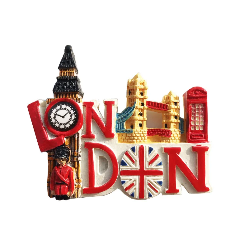 Neu London England Union Jack Kühlschrankmagnete Souvenirs Geschenk 3