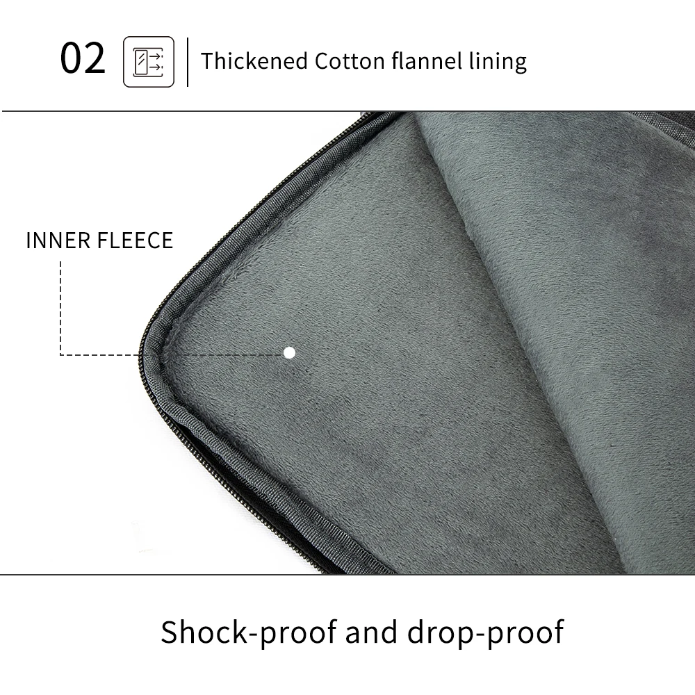 Universal Protective Laptop Sleeve with Handle – Fits 13 to 16 Inch Notebooks