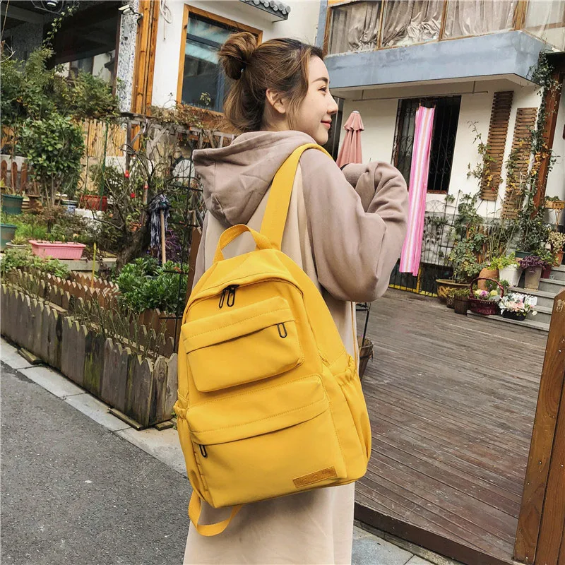 Casual Student Backpack Women Bags Traveling School Bag Large Capacity INS Fashion Bag Backpack Travel Bag