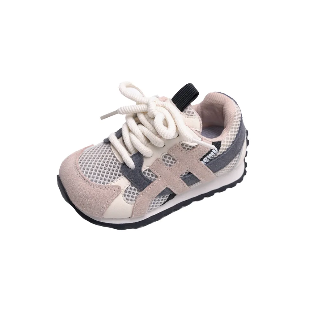 

Обувь для начальной школы для мальчиков и девочек, дышащая сетчатая обувь для папы, спортивные кроссовки, Детская летняя спортивная обувь