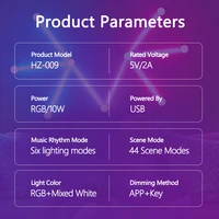 Splicing Light DIY Atmosphere Light RGB Smart Wall Light Voice Control Lamp for Esports Room Bedroom Bar Decoration Night Light - Image 6