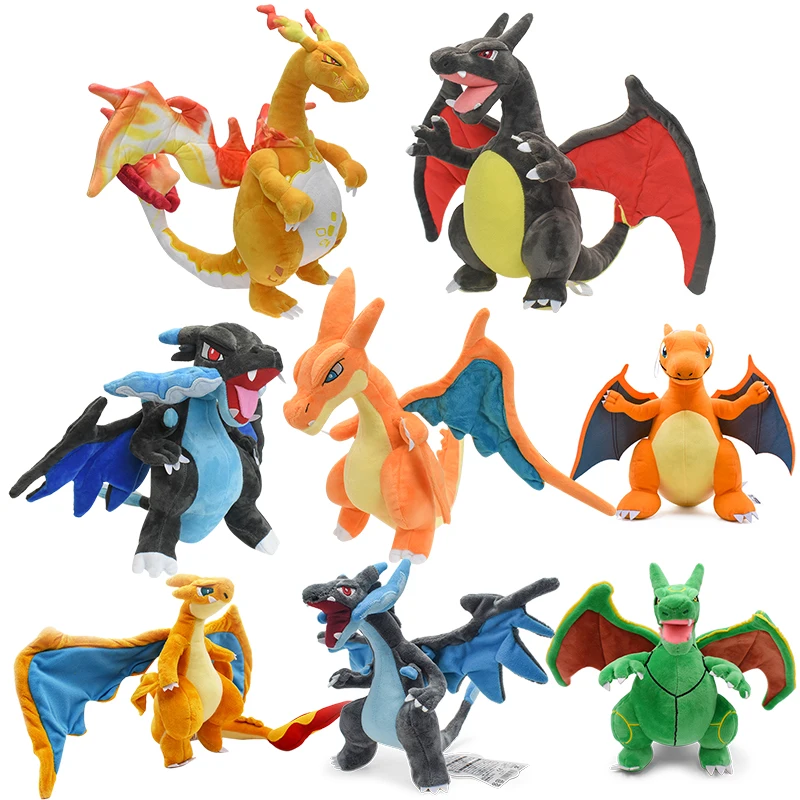 8 Stili Takara Tomy Pokemon Mega Charizard X/Y Peluche Rayquaza Fusibile Charizard Peluche Bambola Peluche Per Bambini