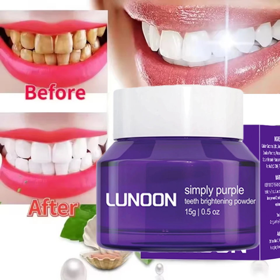 Teeth Whitening Powder Remove Plaque Stains Oral Hygiene Bleaching Dental Tools Tooth Care