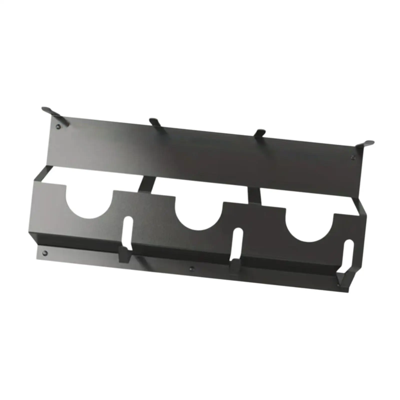 Angle Grinder Holder Impact Wrench Wall Holder 3 Bay Angle Grinder Stand Metal Storage Rack with Hooks Polisher Power Tool Rack