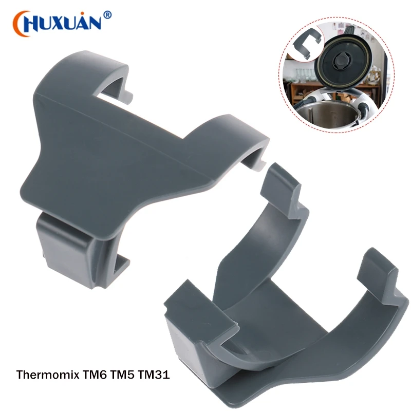 

1pcs Plastic Pot Lid Clip Holder Lid Buckle Attachment For Thermomix TM6 TM5 TM31 Handle Holder Replacement Parts