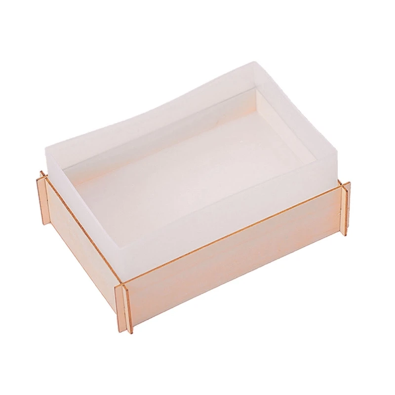 

Прямоугольный куб, силиконовая форма для литья смолы, свеча, мыло, держатель для ювелирных изделий 124A