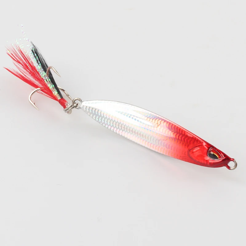 MAGIC WORKS Slow Sinking Jigging Lure S Shape Fishing Lure Saltwater Hard  Metal Artificial Bait Fishing Tackle