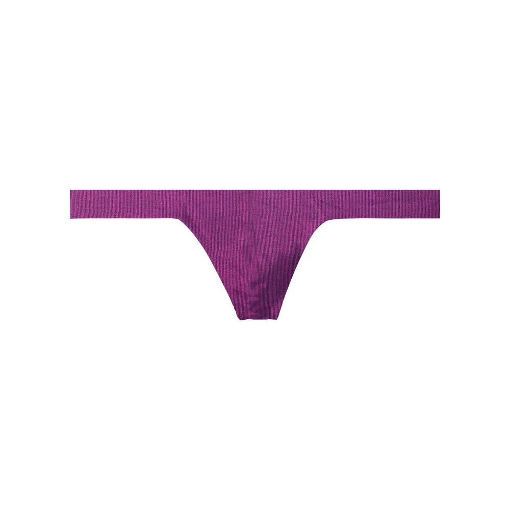 

Sexy And Thin Cotton Men's Thong Underwear Simple And Pure Color Comfortable And Breathable