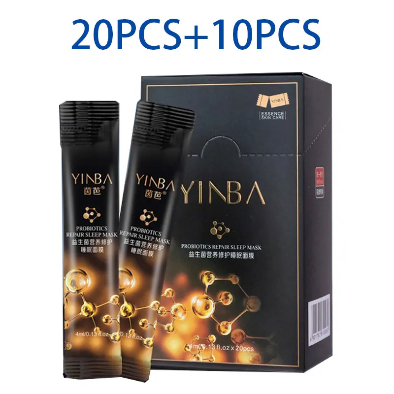 

Probiotic Sleeping Mask Nutrition Repair Sleep Facial Mask Replenish Fine Lines Face Mask Stay Up Late Korean Skin Care
