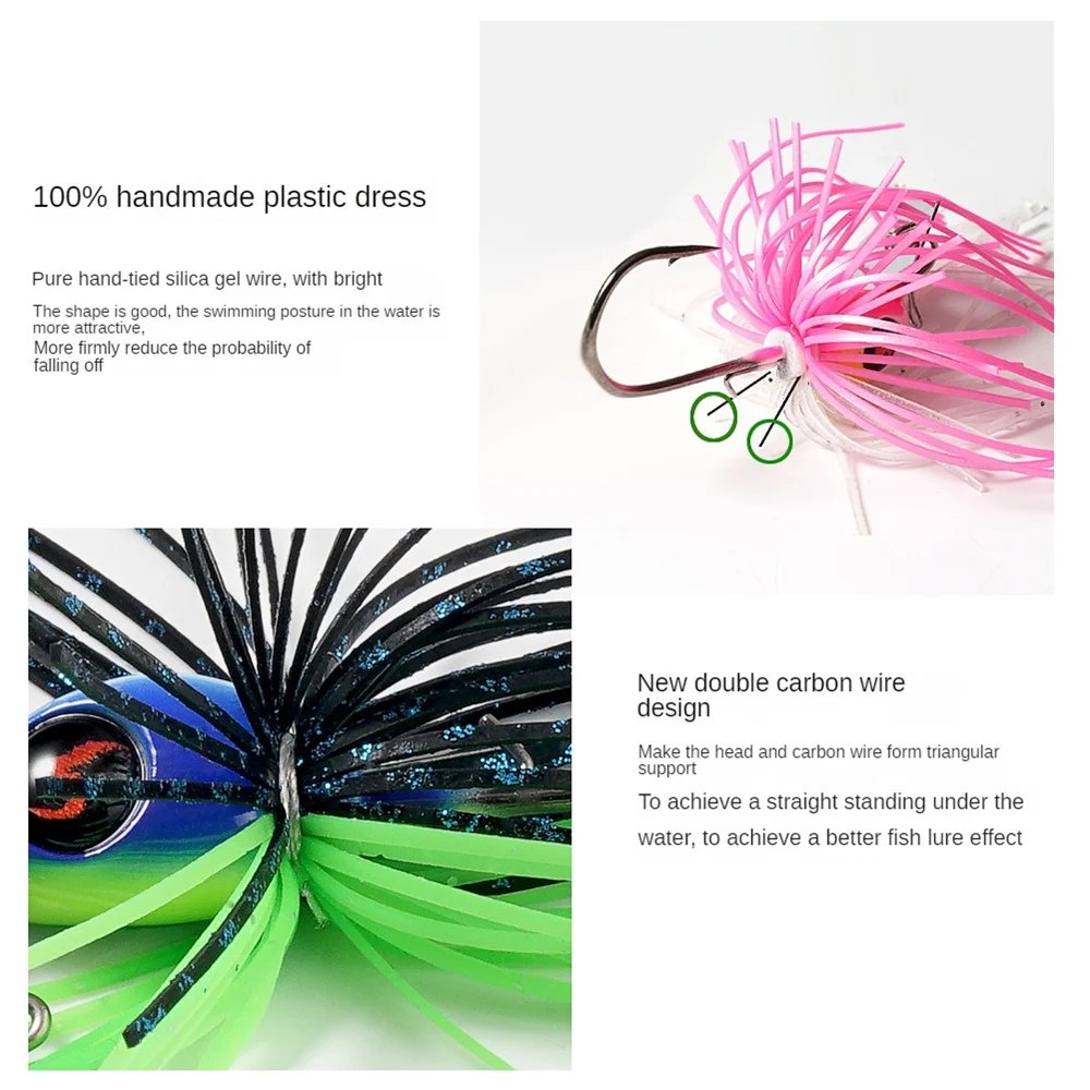 

Рыболовная приманка 8,6 г, джиг-крючок, спиннербейты, зумбейт для окуня, щуки, тигра, мускуса, металлическая джиг-приманка