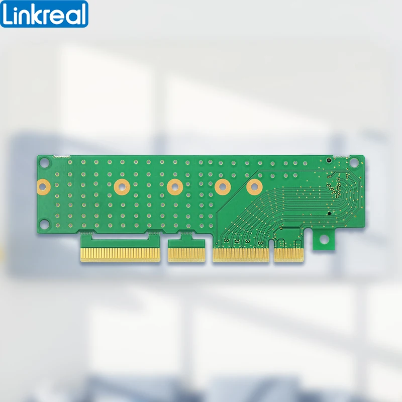 Linkreal M.2 Nvme m Chave para Pcie x4 Adaptador Suporte M.2 em Chassi 1u sem Suporte Pcs-lrnv9511-g3 - Imagem 3