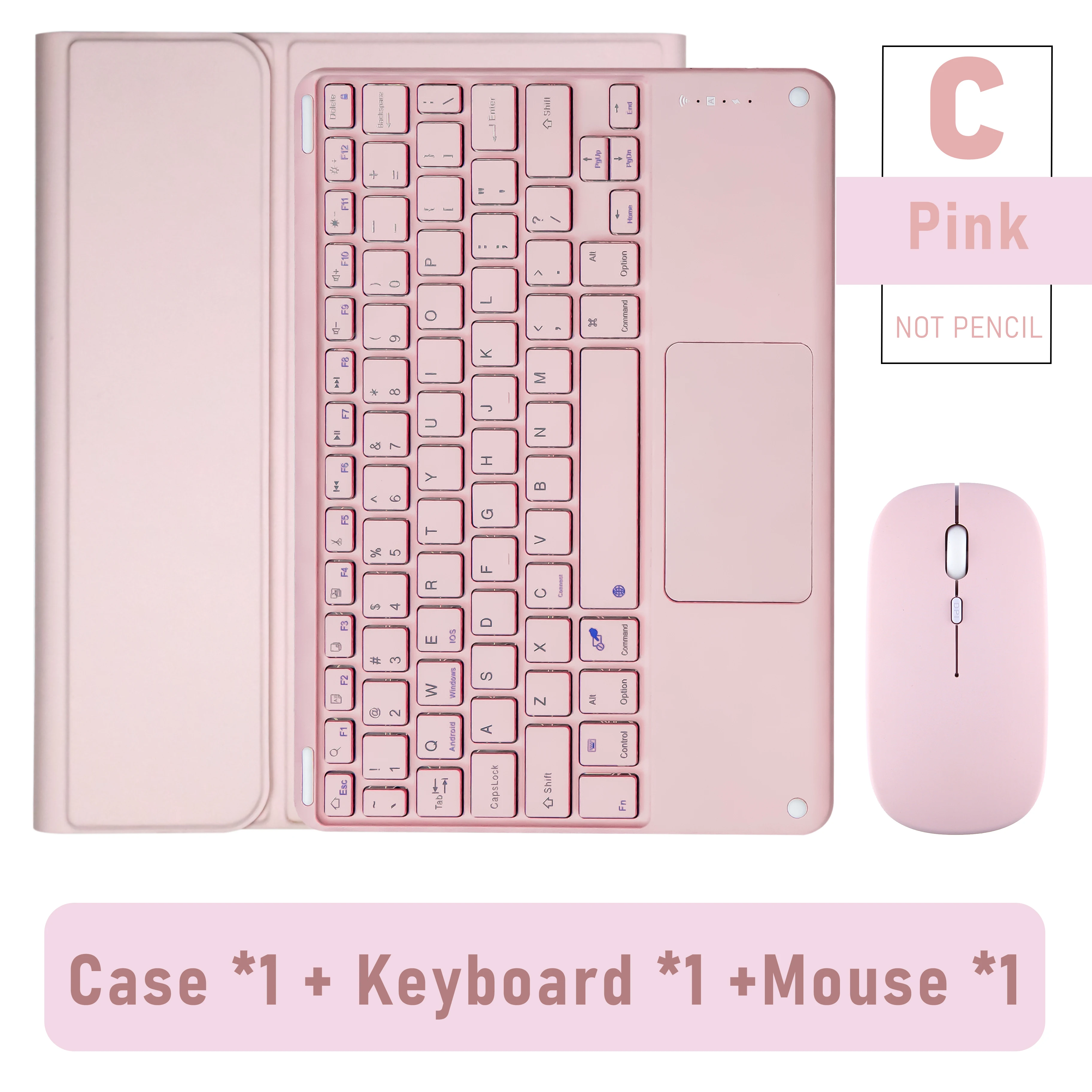Wireless Bluetooth Keyboard Case with Magic Cover