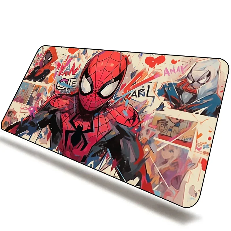 thumbnail image 1 of Alfombrilla de ratón Spider-Mans para videojuegos, alfombrilla de escritorio de 900x400, alfombrillas de ratón de goma antideslizantes, alfombrilla grande para ratón, accesorios para escritorio, 1 of 5