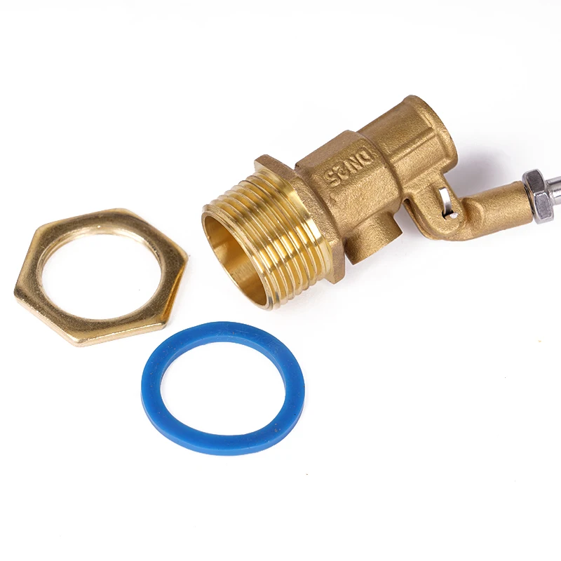 Water Float Ball Valve Brass Copper Valve Water Tank Liquid Level Control Toilet for Industry 1/2" 3/4" 1"