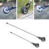 Manual Lawn Edger Single Wheel Manganese Steel and Stainless Steel Lawn Edging Roller Rust Resistant Serrated Blade for Garden 1