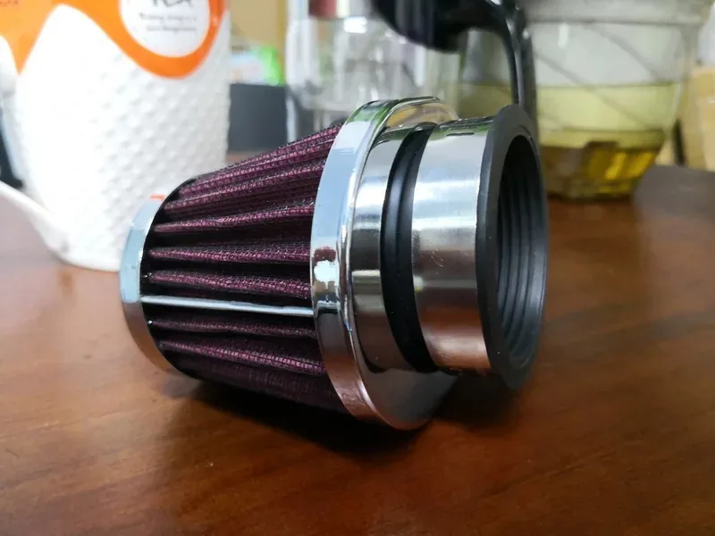 Air Filter Motorcycle Air Filter Air Filter Cleaner Taiwan high quality 35/39/42/45/48/50/52/54/60mm Motorcycle Mushroom Head Air Filter Clamp On Air Filter Cleaner