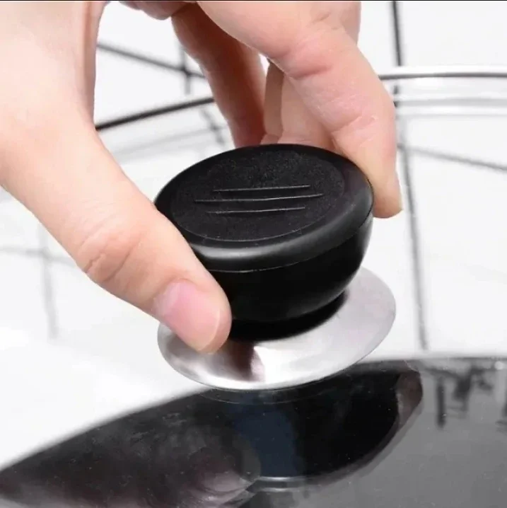 Kitchen Tools Replaceable Universal Pot Lid Handle Anti-Scalding Pots Head Kitchen Accessories Cap 6/1pcs pot lid handle,pot lid knob