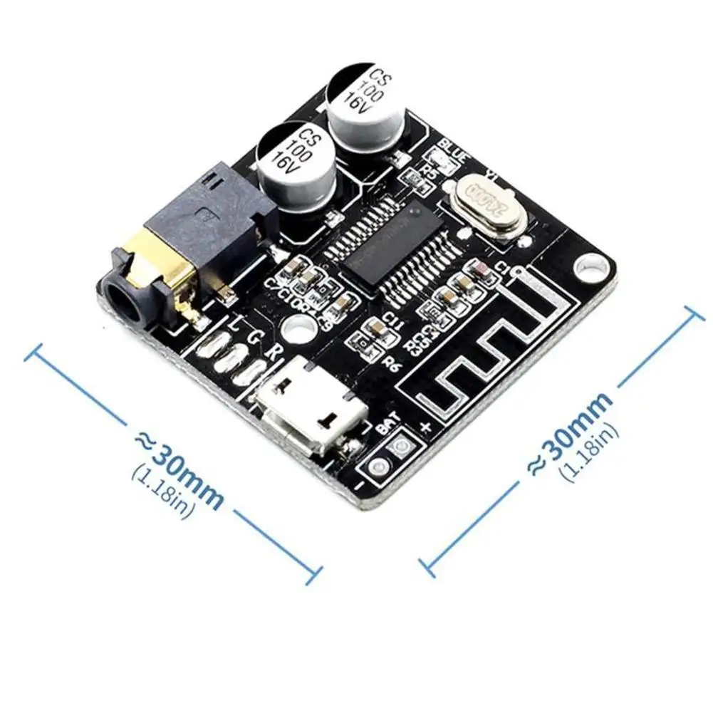 Bluetooth Audio Receiver Board Bluetooth 5.0 Mp3 Lossless Decoder Board Wireless Stereo Music Module MP3 Lossless Decoding audio decoder board bluetooth mp3 decoder