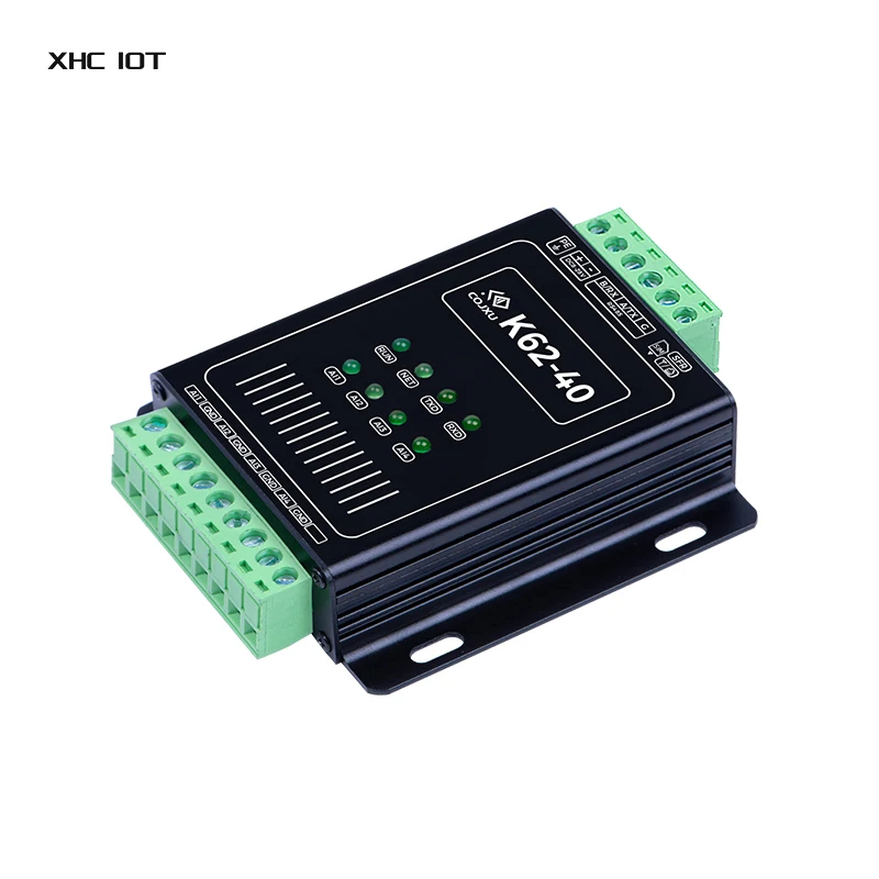 Point-to-point 4-20mA Analog Transmission Module XHCIOT K62-DL20 160mW(22dBm) RS485/LoRa Hardware Watchdog Anti-Interface 1 pair point to point 4 20ma analog k62 dl20 remote synchronous transmission lora rs485 wireless acquisition control plc network