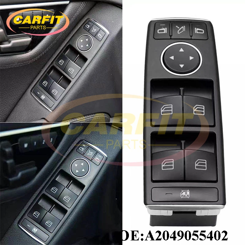 

OEM A2049055402 2049055402A2128208310 2128208310 Master Power Window Switch For Mercedes Benz C E GLK S204 W204 S212 Auto Parts